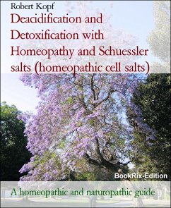 Cover Deacidification and Detoxification with Homeopathy and Schuessler salts (homeopathic cell salts) (eBook, ePUB)