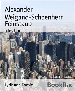 Feinstaub (eBook, ePUB) - Weigand-Schoenherr, Alexander