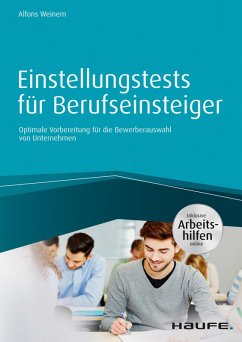 Einstellungstests für Berufseinsteiger - inkl. Arbeitshilfen online (eBook, ePUB) - Weinem, Alfons