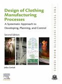 Design of Clothing Manufacturing Processes (eBook, ePUB)
