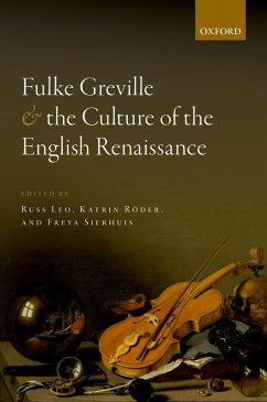 Cover Fulke Greville and the Culture of the English Renaissance (eBook, PDF)