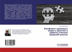Cover Konflikt prawowyh norm i praktik w rabote uchitelq srednej shkoly