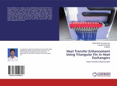 Heat Transfer Enhancement Using Triangular Fin In Heat Exchangers