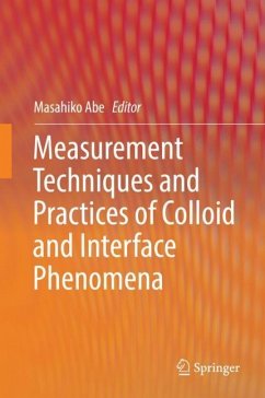 Measurement Techniques and Practices of Colloid and Interface Phenomena