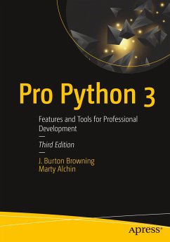 Pro Python 3 - Browning, J Burton;Alchin, Marty