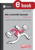 Die schnelle Stunde Kunst Kl. 3-4 (eBook, PDF)