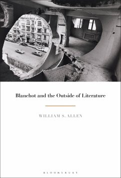 Cover Blanchot and the Outside of Literature (eBook, ePUB)