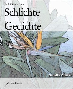 Cover Schlichte Gedichte (eBook, ePUB)