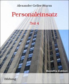 Personaleinsatz (eBook, ePUB) - Geller-Sturm, Alexander