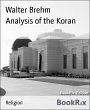 Analysis of the Koran (eBook, ePUB) - Bild 1