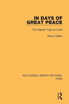 In Days of Great Peace (eBook, PDF) - Sadhu, Mouni