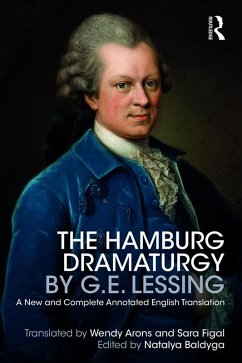 Cover The Hamburg Dramaturgy by G.E. Lessing (eBook, ePUB)