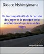 De l'incompatibilité de la carrière... - Bild 1
