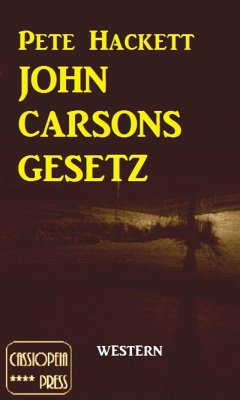 John Carsons Gesetz (eBook, ePUB) - Hackett, Pete