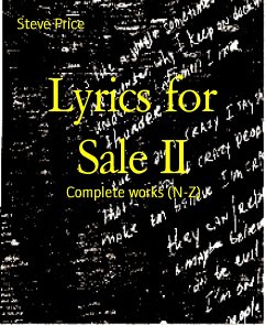 Lyrics for Sale II (eBook, ePUB) - Price, Steve