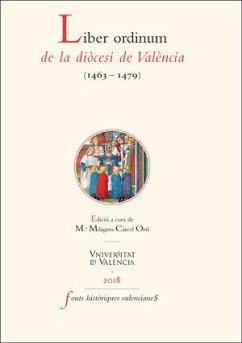Cover Liber ordinum de la diòcesi de València, 1463-1479