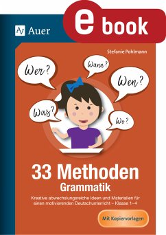 33 Methoden Grammatik (eBook, PDF) - Pohlmann, Stefanie