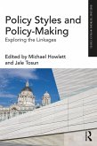 Policy Styles and Policy-Making (eBook, ePUB)