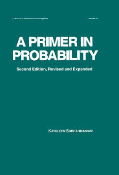 A Primer in Probability (eBook, PDF) - Subrahmaniam, Kathleen
