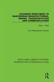 Japanese Investment in Manchurian Manufacturing, Mining, Transportation, and Communications, 1931-1945 (eBook, PDF)