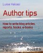 Author tips (eBook, ePUB) - Bild 1