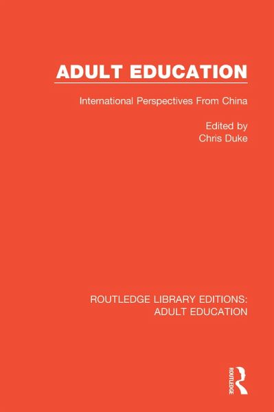 Adult Education (eBook, PDF) Adult Education (eBook, PDF)