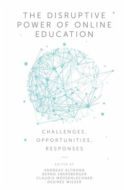 Cover Disruptive Power of Online Education (eBook, PDF)