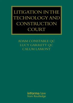 Cover Litigation in the Technology and Construction Court (eBook, ePUB)