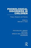 Phonological Disorders in Children (eBook, PDF)