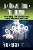 Lean Demand-Driven Procurement (eBook, ePUB)
