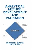 Analytical Method Development and Validation (eBook, PDF)
