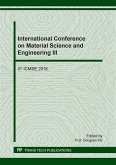 International Conference on Material Science and Engineering III (eBook, PDF)