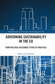 Governing Sustainability in the EU (eBook, PDF)