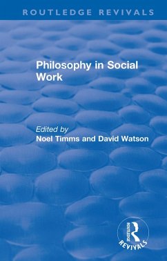 Cover Philosophy in Social Work (eBook, PDF)