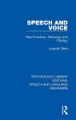 Speech and Voice (eBook, PDF) - Bild 1