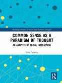 Common Sense as a Paradigm of Thought (eBook, ePUB)