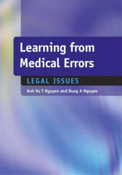 Cover Learning from Medical Errors (eBook, ePUB)