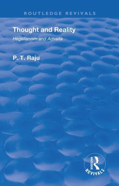 Cover Revival: Thought and Reality - Hegelianism and Advaita (1937) (eBook, ePUB)