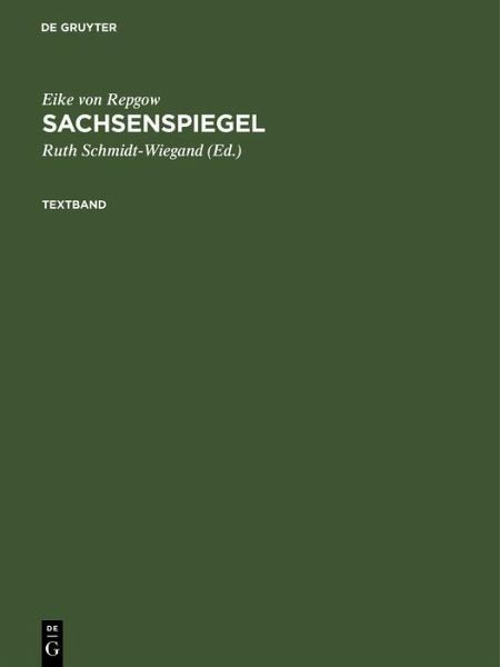 Sachsenspiegel (eBook, PDF)