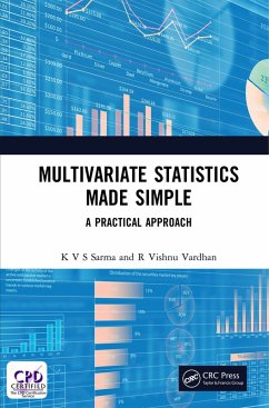 Multivariate Statistics Made Simple (eBook, PDF) - Sarma, K V S; Vardhan, R Vishnu