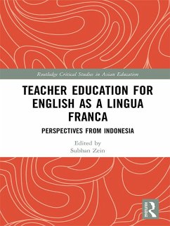 Cover Teacher Education for English as a Lingua Franca (eBook, PDF)
