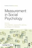 Measurement in Social Psychology (eBook, PDF)