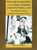 Popular Sovereignty and the Crisis of German Constitutional Law (eBook, PDF)