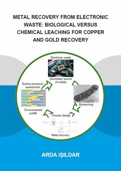 Cover Metal Recovery from Electronic Waste: Biological Versus Chemical Leaching for Recovery of Copper and Gold (eBook, ePUB)
