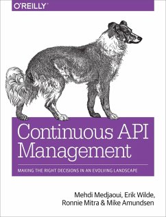 Continuous API Management (eBook, ePUB) - Medjaoui, Mehdi