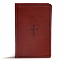 KJV Giant Print Reference Bible, Brown Leathertouch - Holman Bible Publishers