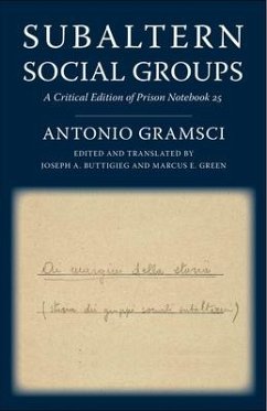 Subaltern Social Groups - Gramsci, Antonio