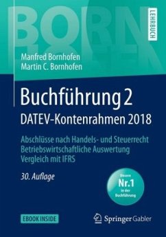 Buchführung 2 DATEV-Kontenrahmen 2018 - Bornhofen, Manfred;Bornhofen, Martin C.