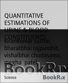 QUANTITATIVE ESTIMATIONS OF URINE & BLOOD CONSTITUENTS (eBook, ePUB)