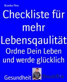 Checkliste für mehr Lebensqaulität (eBook, ePUB)
